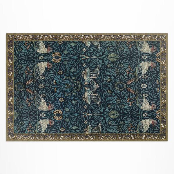 Teppich pvc Vogel Im Feld Von William Morris