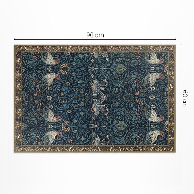 Teppich pvc Vogel Im Feld Von William Morris