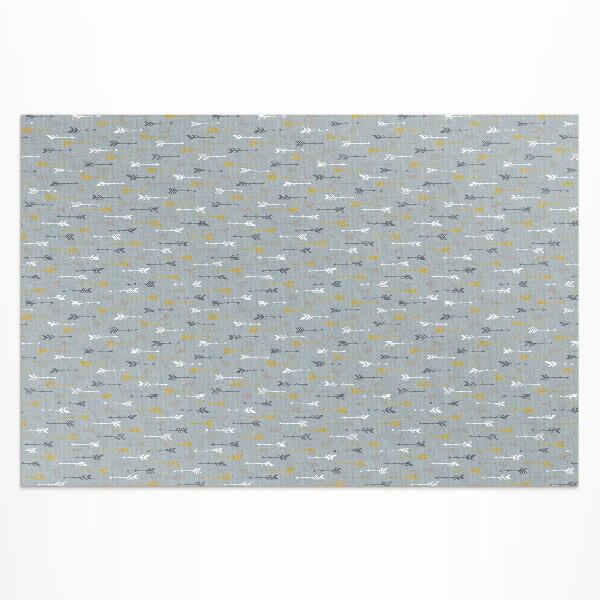 Vinyl teppich Boho Indische Pfeile Zartes Muster