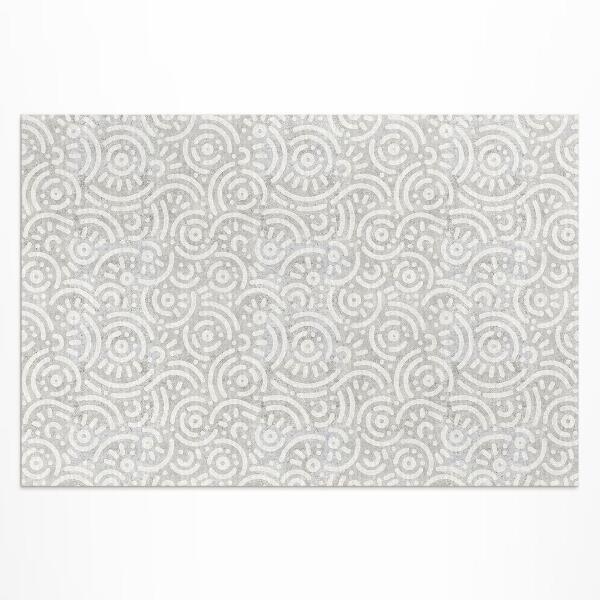 Pvc teppich Abstrakte Orientalische Formen Boho-Linien