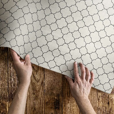 Teppich auf pvc Elegantes Dekoratives Muster