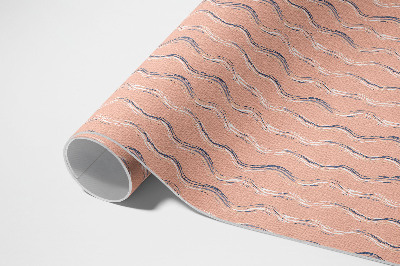 Pvc teppich Boho-Wellen In Pastellfarben