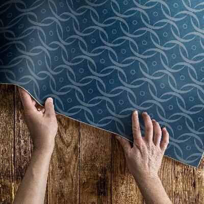 Vinyl teppich Regelmäßiges Dekoratives Muster Mit Kette