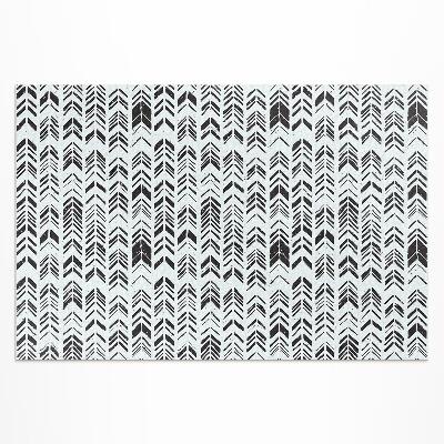 Pvc teppich Indische Feder Und Boho-Design Mit Pfeilen