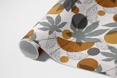 Teppich pvc Illustration Von Boho-Blättern Und -Formen