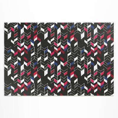 Teppich auf pvc Modernes Design, Trendiges Geometrisches Modell