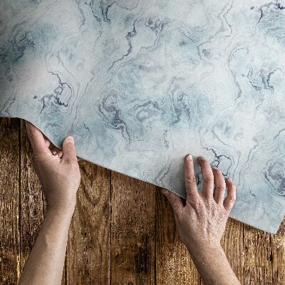 Teppich pvc Tinte Verschüttet Elegante Abstraktion