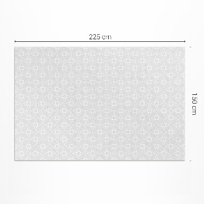 Pvc teppich Minimalistisches Dekor Mit Linearem Muster