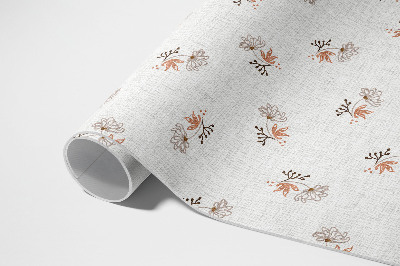 Teppich pvc Kleine Blumen Auf Boho-Stoff