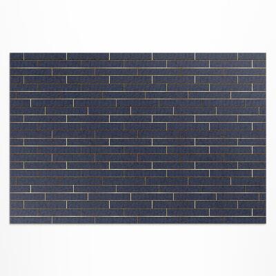 Pvc teppich Dunkles, Modernes Parkett Mit Regelmäßigen Linien