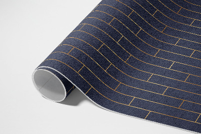 Pvc teppich Dunkles, Modernes Parkett Mit Regelmäßigen Linien