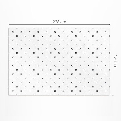 Vinyl teppich läufer Minimalistisches Boho-Muster