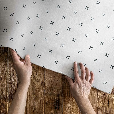 Vinyl teppich läufer Minimalistisches Boho-Muster