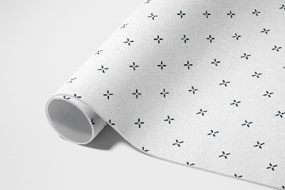 Vinyl teppich läufer Minimalistisches Boho-Muster