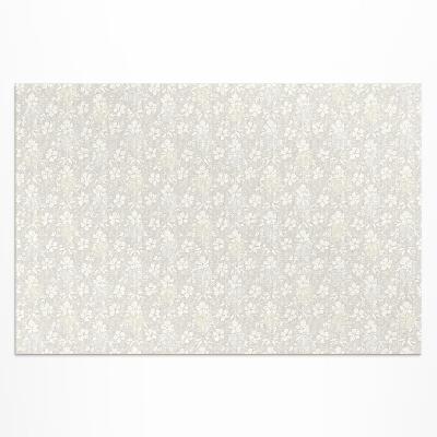 Teppich pvc Zarte Feldwiese Kleine Blumen Boho
