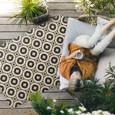 Vinyl teppich Geometrisches Fliesenmuster