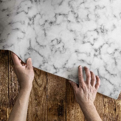 Vinyl teppich läufer Eleganter Abstrakter Marmorstein