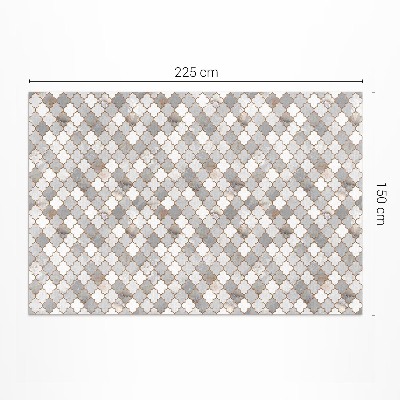Vinyl teppich Modische, Elegante Mosaiksteinfliesen