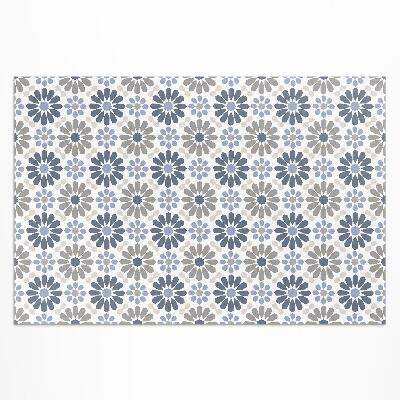 Pvc teppich Pastellblumen, Zartes Regelmäßiges Muster
