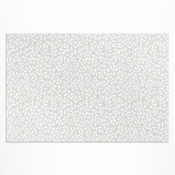 Teppich pvc Feine Zweige Im Zarten Boho-Stil