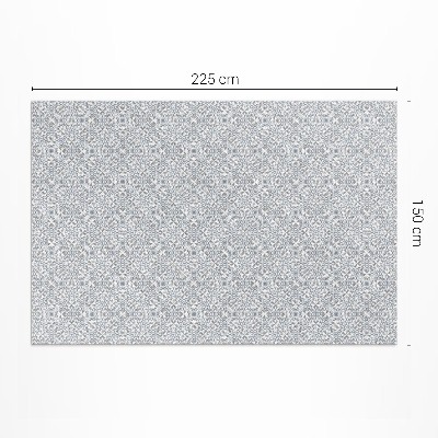 Teppich pvc Feines Mosaik Mit Ornamentalen Details
