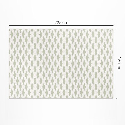 Teppich auf pvc Minimalistisches Geometrisches Muster