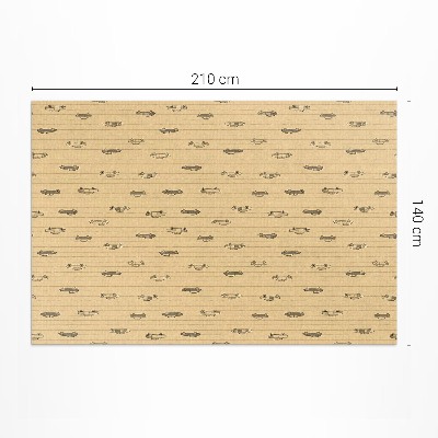 Vinyl teppich Alte Retro-Oldtimer