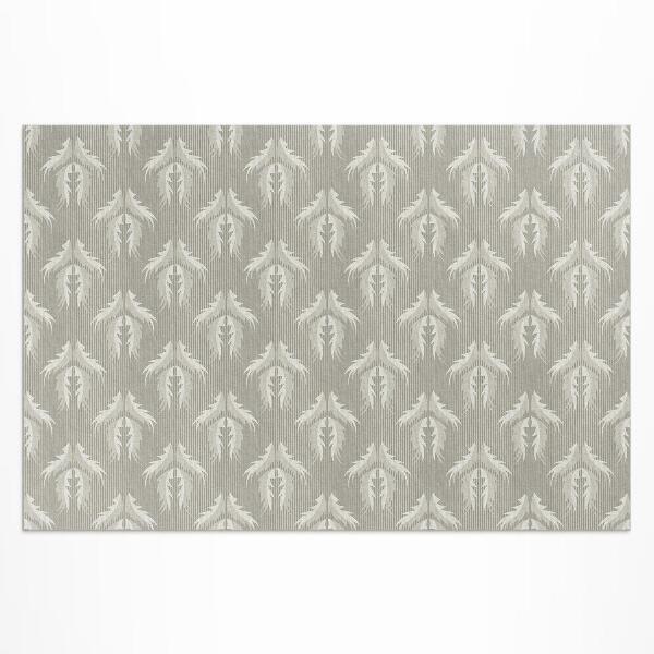 Teppich pvc Regelmäßiges Ornamentales Blumenmuster
