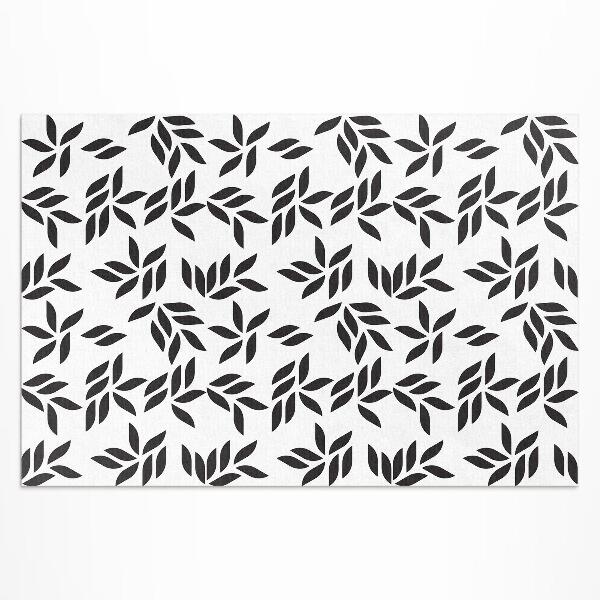 Vinyl teppich Minimalistisches Blattmuster