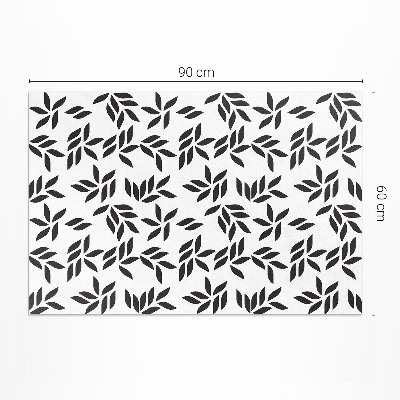 Vinyl teppich Minimalistisches Blattmuster