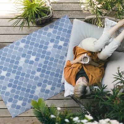 Teppich auf pvc Feine Mediterrane Mosaikfliesen