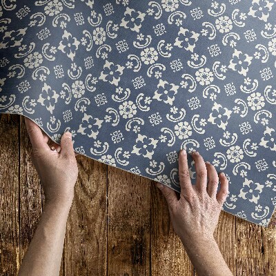 Teppich pvc Feines Ornament Im Eleganten Stil