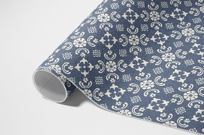 Teppich pvc Feines Ornament Im Eleganten Stil