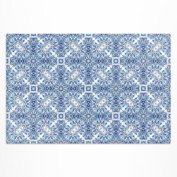 Teppich auf pvc Portugiesische Zierfliesen