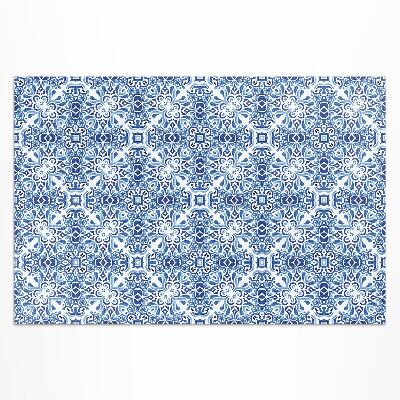 Teppich auf pvc Portugiesische Zierfliesen