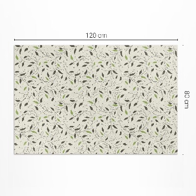 Pvc teppich Feine, Subtile Blattranke