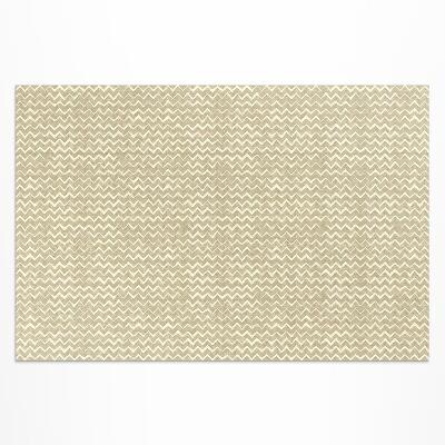 Vinyl teppich Boho-Design Mit Unregelmäßigen Nähten
