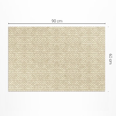 Vinyl teppich Boho-Design Mit Unregelmäßigen Nähten