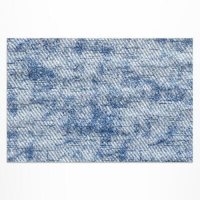 Pvc teppich Imitation Denim-Stoff-Hintergrund