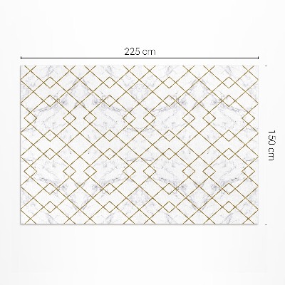Teppich auf pvc Diamanten Auf Hellem Marmor