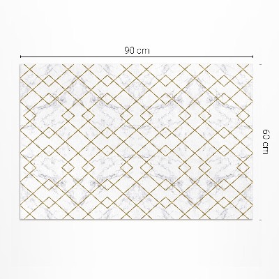 Teppich auf pvc Diamanten Auf Hellem Marmor