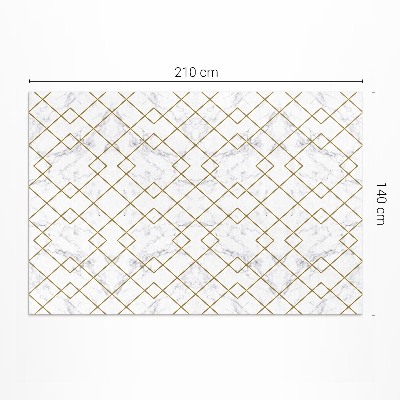 Teppich auf pvc Diamanten Auf Hellem Marmor