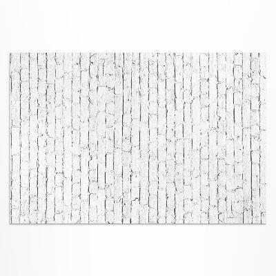 Teppich pvc Industrielle Glänzende Ziegelwand