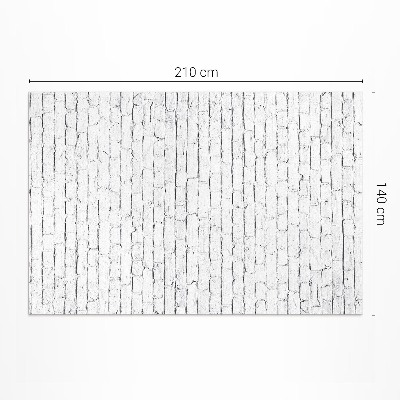 Teppich pvc Industrielle Glänzende Ziegelwand