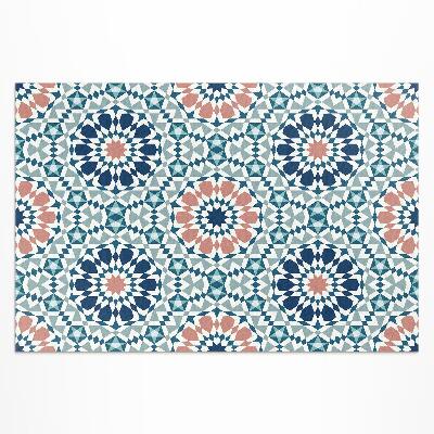 Teppich pvc Geometrisches Kaleidoskop-Pastellmuster