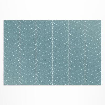 Vinyl teppich Minimalistisches Lineares Fischgrätenmuster