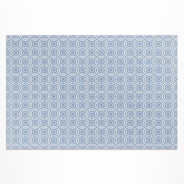 Pvc teppich Mosaik Mit Feinen Kreisen Im Griechischen Stil