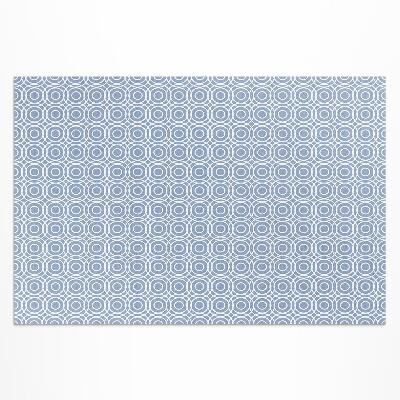Pvc teppich Mosaik Mit Feinen Kreisen Im Griechischen Stil