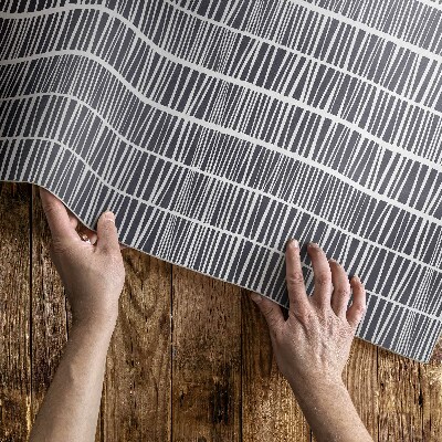 Teppich auf pvc Abstrakte Linien Bilden Ein Muster Aus Feinen Linien