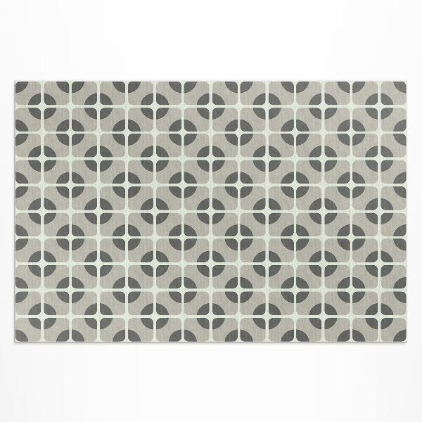 Vinyl teppich läufer Mosaik Aus Geometrischen Formen